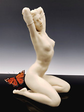 Nude Statue Vittoria Italian Undressing Marble Composite - Italy picture