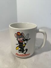 Vintage 1991 Showbiz Pizza Time Chuck E. Cheese Small Coffee Cup Mug picture