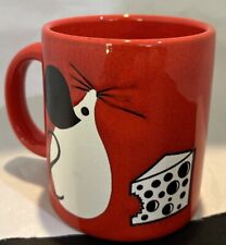 Waechtersbach Mouse & Cheese Red Mug picture