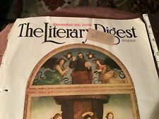 The Literary Digest,3 covers,plus,1926,with label,2 back covers,Sept,Oct,Decembe picture