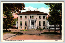c1920s Governors Mansion Richmond VA Antique Postcard picture