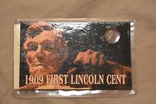 1909 FIRST LINCOLN CENT SEALED MORGAN MINT picture