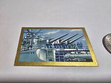 1933 GERMAN LLOYD ZIGARETTEN CIGARETTE BATTLESHIP SHIP CARD TOBACCO MILITARY picture