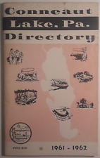 Conneaut Lake PA Pennsylvania Directory 1961-1962 Novelty Press B3-90 picture