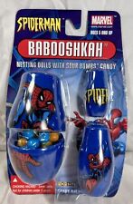 TOYSITE BABOOSHKAH NESTING DOLLS WITH SOUR BOMBS CANDY SPIDER-MAN RARE VINTAGE picture