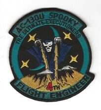 USAF 4th SOS AC-130U SPOOKY FLIGHT ENGINEER patch picture