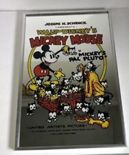 Rare Vtg Walt Disney's Mickey Mouse in Mickey’s Pal Pluto Mirror picture