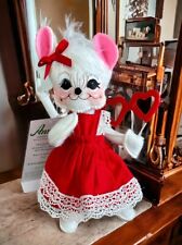 Annalee Valentine's Day Valentines Collection (6in Sweetheart Girl Mouse) picture