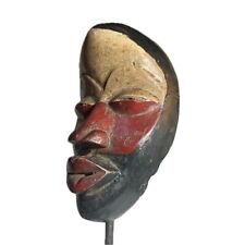 African Dan Mask, African Mask, Tribal Mask Wood Hand Carved Wall Hanging-658 picture
