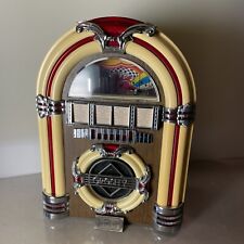 Crosley CR-11 Collectors Ed. Lighted AM/FM Radio Cassette Jukebox.  Vintage picture