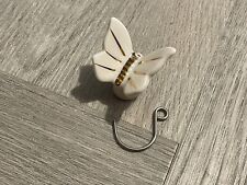 Porcelain Drip Catcher Butterfly picture