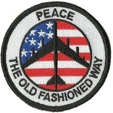 BuckUp Tactical Patch Hook Peace The Old Fashion Way B-52 3
