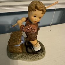 GOEBEL BERTA HUMMEL “Fishing For Trouble” Figurine BH118 - 1999 picture