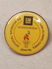 Vintage Atlanta 1996 GM General Motors Official US Sponsor Hat Pin Lapel  picture