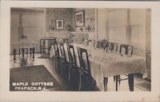 Peapack, NJ: RPPC Maple Cottage, Interior - New Jersey Real Photo Postcard picture