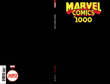 MARVEL COMICS #1000 SKETCH COVER  BLACK BLANK VARIANT EXCLUSIVE picture