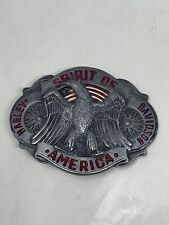 Vintage Harley Davidson Belt Buckle  Raintree - Spirit Of America picture