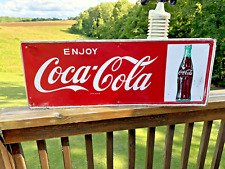 Vintage Coca-Cola soda pop sign Very (Hard to find) picture