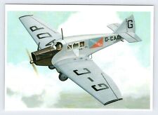 Junkers F 13 Historic Airplane John Batchelor Art Vintage 4x6 Postcard AF465C picture