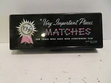 Very Important Places Matches  Vintage 1957  6 MATCHES picture
