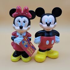Disney Mickey's Stuff For Kids Mickey Mouse & Minnie Mouse Super Sippers Lot picture