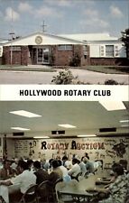 Hollywood Florida Rotary Club ~ auction ~attendance card Club 2318 District 699 picture