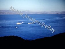 1960 Ship Submarine Headed to San Diego Naval Base California Kodachrome Slide picture