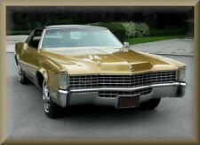 1968 Cadillac Eldorado Coupe, Refrigerator Magnet, 42 MIL Thickness picture