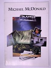 Michael McDonald Concert Programme Original Sweet From Freedom UK Tour 1987 picture