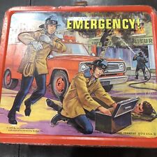 Emergency 1973 Steel Lunchbox No Thermos  picture