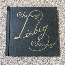 Liebig Chromos Green Collector's Album 50 Pages 300 Cards Complete picture