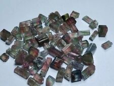 96 Carats Natural Beautiful Bi Colour Tourmaline Crystal Excellent Quality  picture