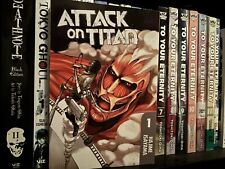 Attack on Titan #1-34 VF/NM complete series + Short Stories - Kodansha Manga set picture