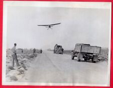 1943 New Zealander Piloted Liaison Plane Has Priority El Hamma Tunisia Photo picture