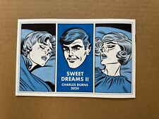 SWEET DREAMS II CHARLES BURNS Risograph Comic Zine 2024 Out of Print BLACK HOLE picture