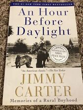 Jimmy Carter *SIGNED* An Hour Before Daylight Book - US President picture