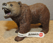 2012 Schleich Grizzly Bear Retired Animal Figure - New With Tag picture