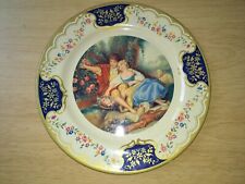 Antique Metal English Inspired Collectible Plate picture