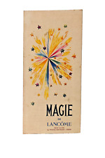 Vintage The Magic Of Lancôme Miracle Eau De Parfum Advertising Flyer France 1950 picture