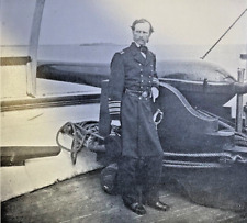1912 Vintage Illustration Rear Admiral John H. Dahlgren on the USS Pawnee picture