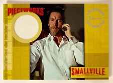 Smallville Season 2 Pieceworks Costume Card PW7 Shirt Worn by John Glover picture