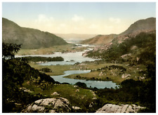 Ireland. County Kerry. Killarney. Lakes from Kenmare Road. Vintage Photochrome by picture