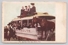 Postcard Denver Colorado Cherrelyn Horse Car #115 UnPosted picture