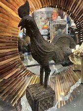 African Benin Bronze Rooster 1900s Nigeria picture