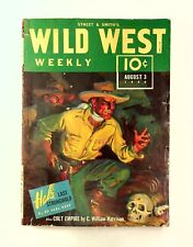 Wild West Weekly Pulp Aug 3 1940 Vol. 138 #6 GD/VG 3.0 picture