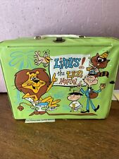 Linus the Lion- Hearted vinyl lunchbox w/  thermos ‘65 picture