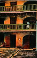 Postcard Linen Courtyard And Prison Rooms In The Cabildo New Orleans LA picture