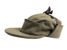 Authentic WW2 Canadian Cap Field DMC Winter Wool Cap 1943 Winnipeg, size 7 picture