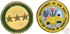 U.S. ARMY THREE STAR LIEUTENANT  GENERAL CHALLENGE COIN picture