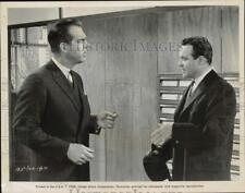 1960 Press Photo Jack Lemmon and Fred MacMurray in 